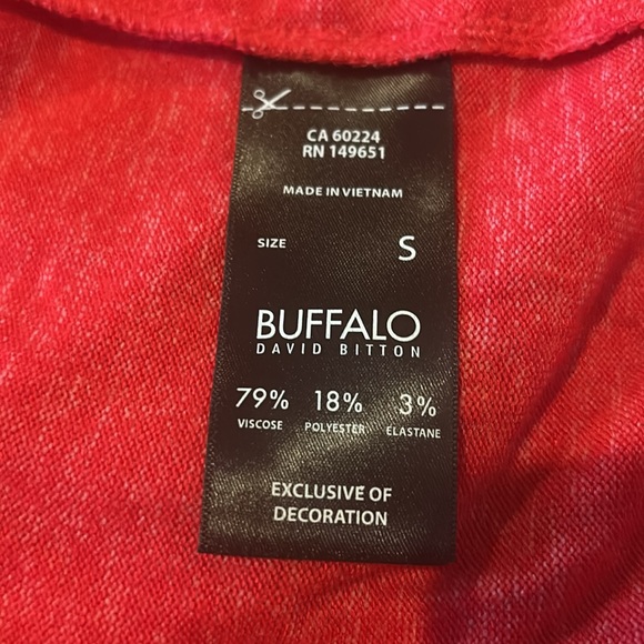NWT, Buffalo David Bitton, women’s, cozy crewneck pullover, cuffed sleeves/hem - Picture 7 of 7